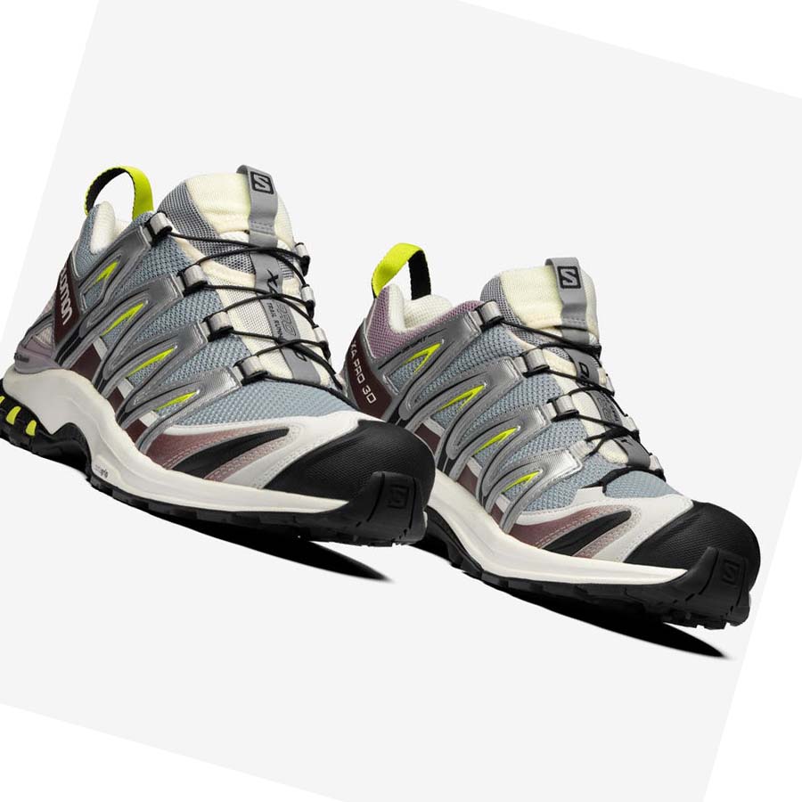 Salomon XA PRO 3D Erkek Spor Ayakkabı Gri Mor | TR 3439YXF